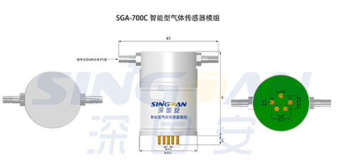 緊湊型多合一氣體傳感器模組