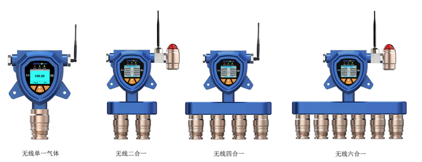 無線復合型氧雜環戊烷氣體檢測儀