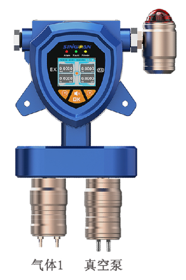 固定一體泵吸式乙醇氣體檢測儀探頭