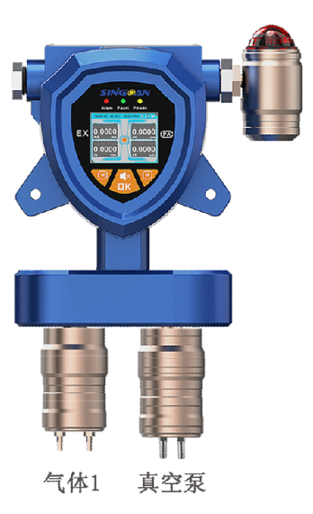 固定一體泵吸式苯酚氣體傳感器探頭